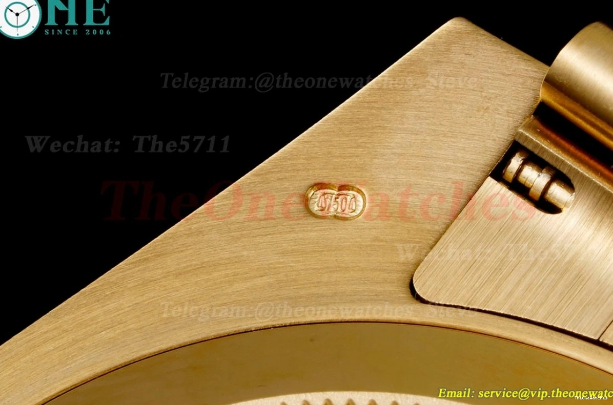 Black YG Clean 40mm Dot YG 116618LN VS3135 Submariner 0112